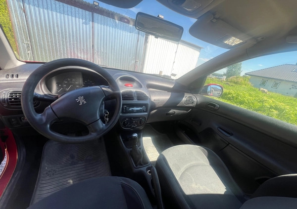 Peugeot 206 cena 4000 przebieg: 178000, rok produkcji 2007 z Dębno małe 29